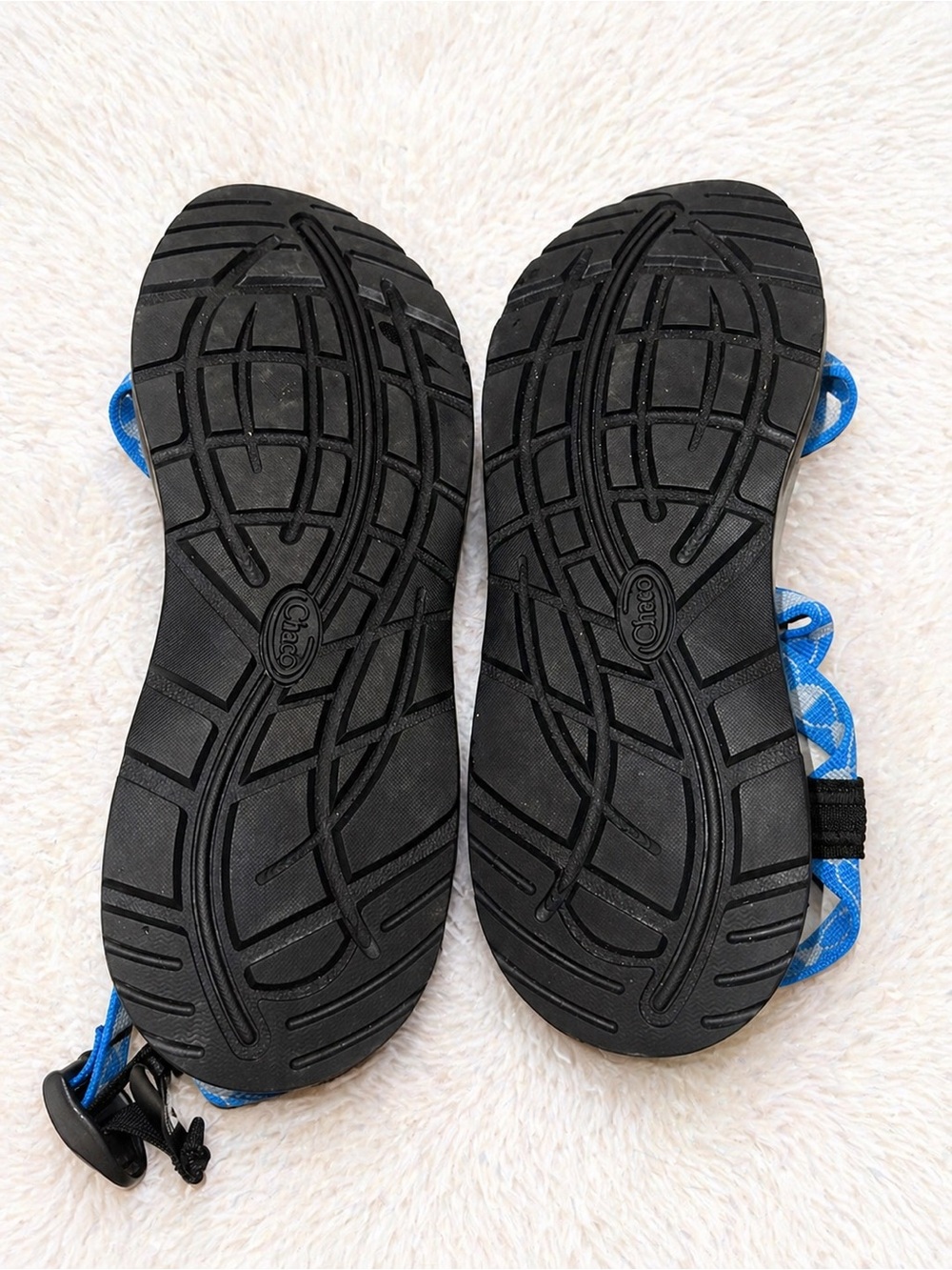 Chaco Sandals Women’s Size 11 Blue Pattern Strappy Hiking Outdoor Comfort - Picture 3 of 3